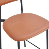 Oslo Home 66cm Eunice Faux Leather Barstools