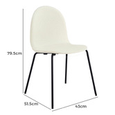 Oslo Home Cammy Upholstered Dining Chairs