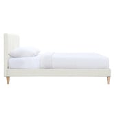 Oslo Home Cream Beatrice Upholstered Bed Frame