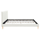 Oslo Home Cream Beatrice Upholstered Bed Frame