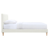 Oslo Home Cream Beatrice Upholstered Bed Frame