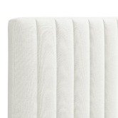 Oslo Home Cream Beatrice Upholstered Bed Frame