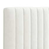 Oslo Home Cream Beatrice Upholstered Bed Frame
