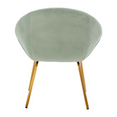 Oslo Home Zaire Velvet Accent Chair
