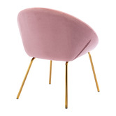 Oslo Home Zaire Velvet Accent Chair