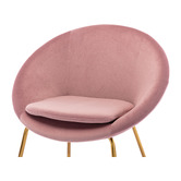 Oslo Home Zaire Velvet Accent Chair