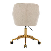 Oslo Home Cream Eliam Office Chair