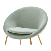 Oslo Home Zaire Velvet Accent Chair