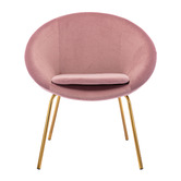 Oslo Home Zaire Velvet Accent Chair