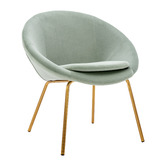 Oslo Home Zaire Velvet Accent Chair