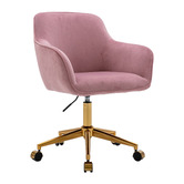 Oslo Home Eliam Velvet Office Chair