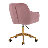 Oslo Home Eliam Velvet Office Chair