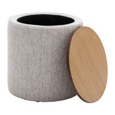 Oslo Home Leor 40.5cm Storage Ottoman