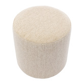 Oslo Home Cream Chasin Ottoman