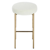 Oslo Home 66cm Virginia Boucle Bar Stool