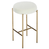 Oslo Home 66cm Virginia Boucle Bar Stool