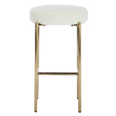 Oslo Home 66cm Virginia Boucle Bar Stool