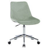 Oslo Home Agatha Velvet Office Chair