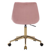 Oslo Home Agatha Velvet Office Chair