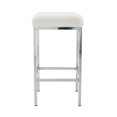 Oslo Home 65cm Colson Boucle Bar Stool