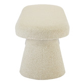Oslo Home Karsh Boucle Ottoman Bench