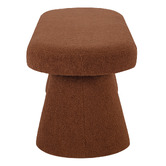 Oslo Home Karsh Boucle Ottoman Bench