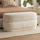 Oslo Home Javier Teddy Ottoman