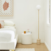 Oslo Home Eleanor Boucle Ottoman