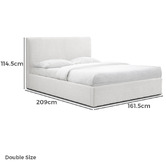Oslo Home Leandro Upholstered Bed