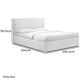 Oslo Home Leandro Upholstered Bed