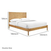 Oslo Home Liana Platform Bed