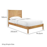 Oslo Home Liana Platform Bed