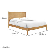 Oslo Home Liana Platform Bed