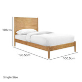 Oslo Home Liana Platform Bed