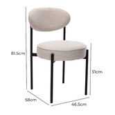 Oslo Home Windam Dining Chair