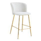 Oslo Home 65cm Apollo Boucle Bar Stools