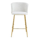 Oslo Home 65cm Apollo Boucle Bar Stools