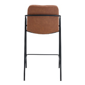 Oslo Home 66cm Tanya Faux Leather Bar Stools