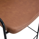 Oslo Home 66cm Tanya Faux Leather Bar Stools