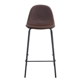 Oslo Home 65cm Claire PU Leather Barstools