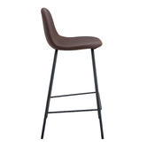 Oslo Home 65cm Claire PU Leather Barstools