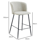 Oslo Home 65cm Apollo Bar Stools