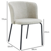 Oslo Home Apollo Dining Chairs