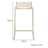 Oslo Home 65cm Byrne Outdoor Bar Stools