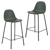 Oslo Home 65cm Claire PU Leather Barstools