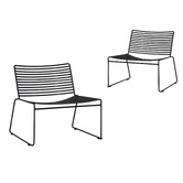 Oslo Home Byrne Stackable Outdoor Lounge Chairs