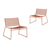 Oslo Home Byrne Stackable Outdoor Lounge Chairs