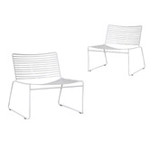 Oslo Home Byrne Stackable Outdoor Lounge Chairs