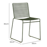 Oslo Home Club Wire Dining Chairs