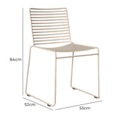 Oslo Home Club Wire Dining Chairs
